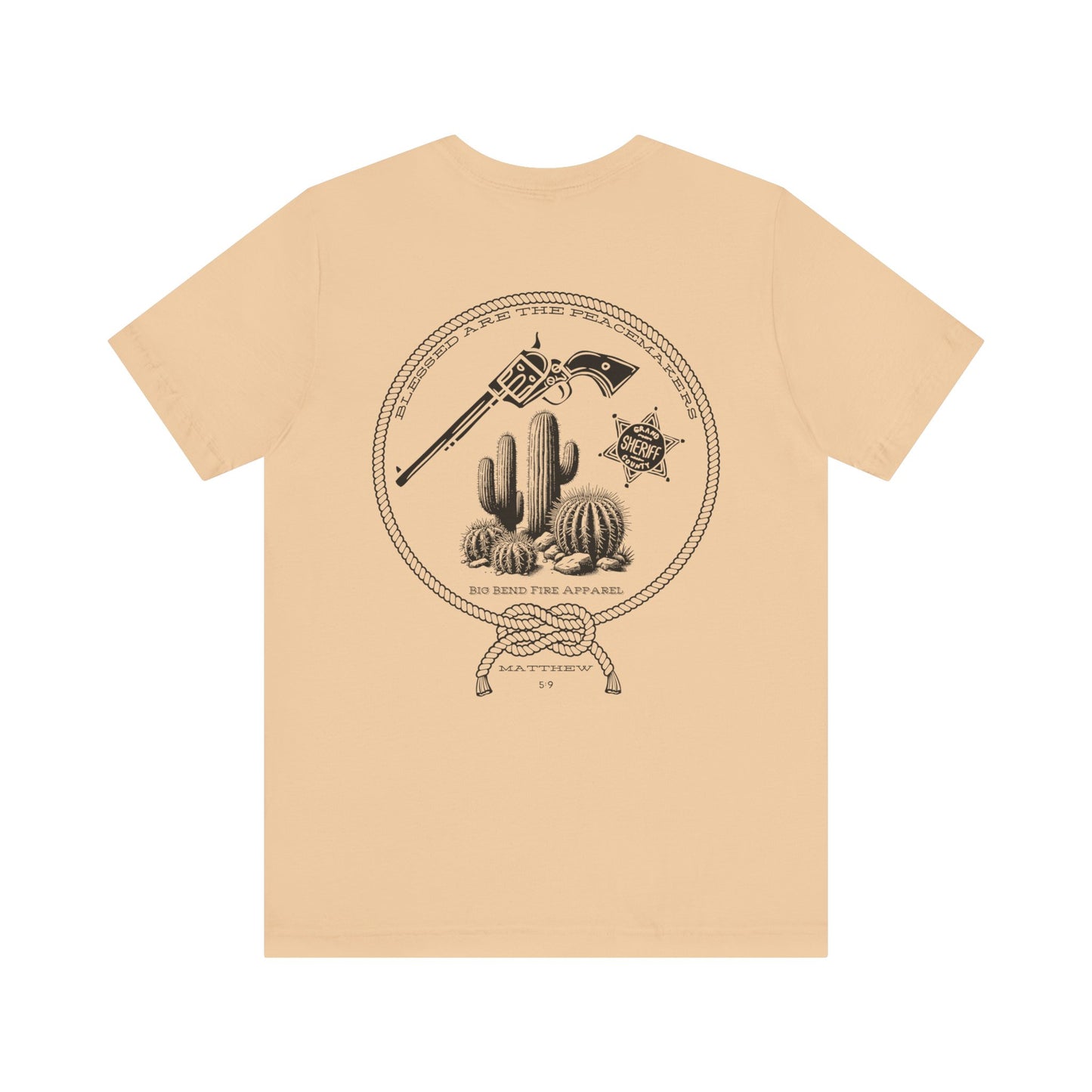 The Peacemakers - Western Graphic Tee, Cowboy Shirt, Unisex T-Shirt, Ranch Wear, Casual Outfit