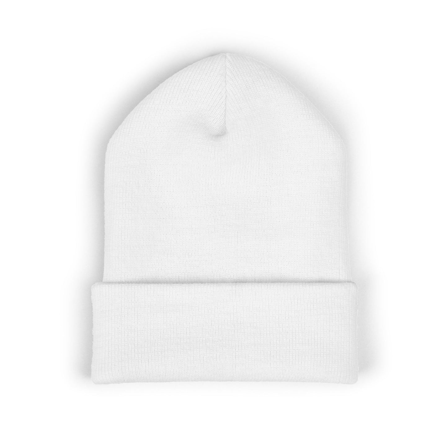 Classic Cuffed Beanie with Elegant Embroidery - Cozy Winter Accessory for Men, Women, & Teens, Perfect for Gifting, Holidays, and Fashion