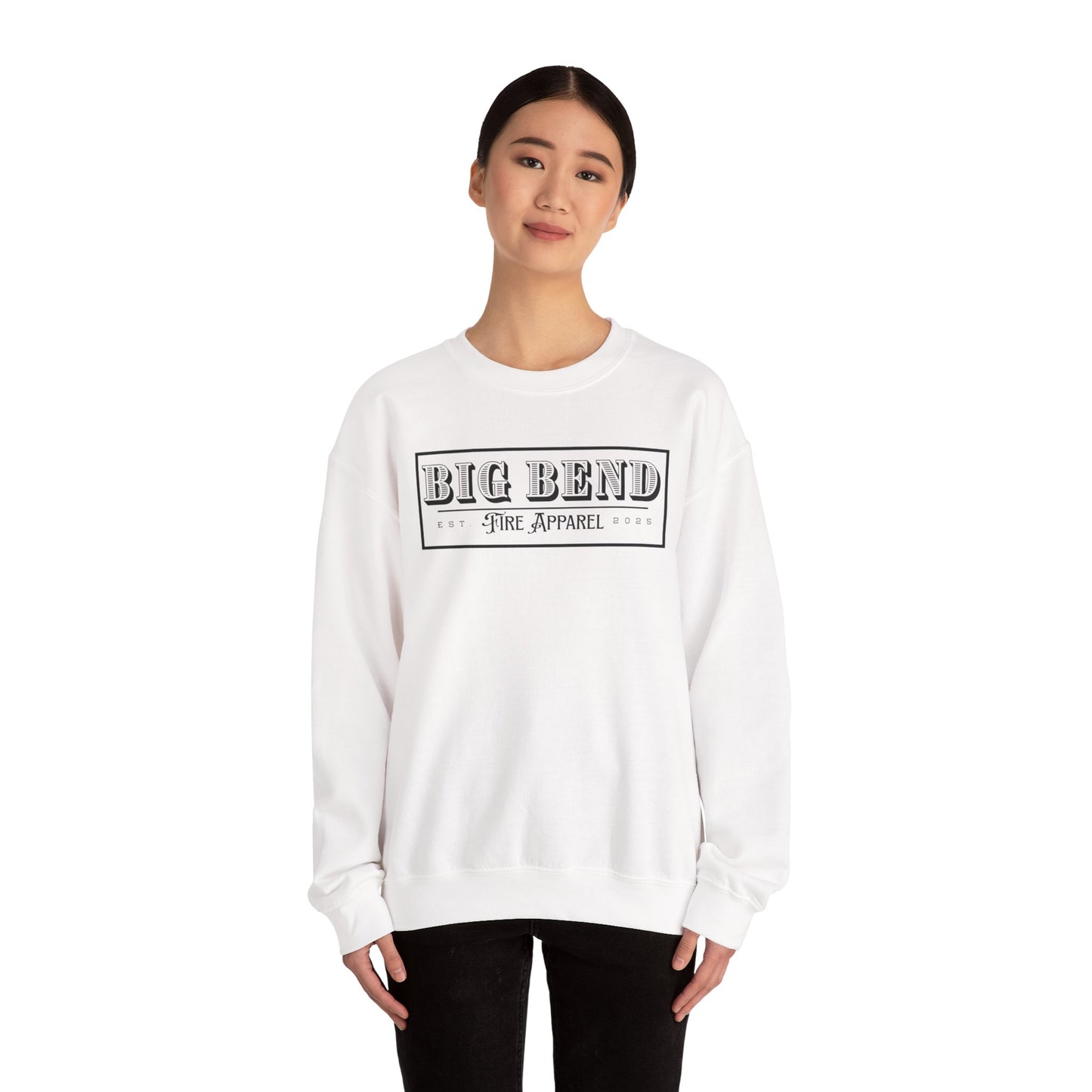 From Far West Texas Crewneck Sweatshirt | Cozy Gift for Wildfire Enthusiasts, Perfect for Fall, Texas Pride, and Casual Outings