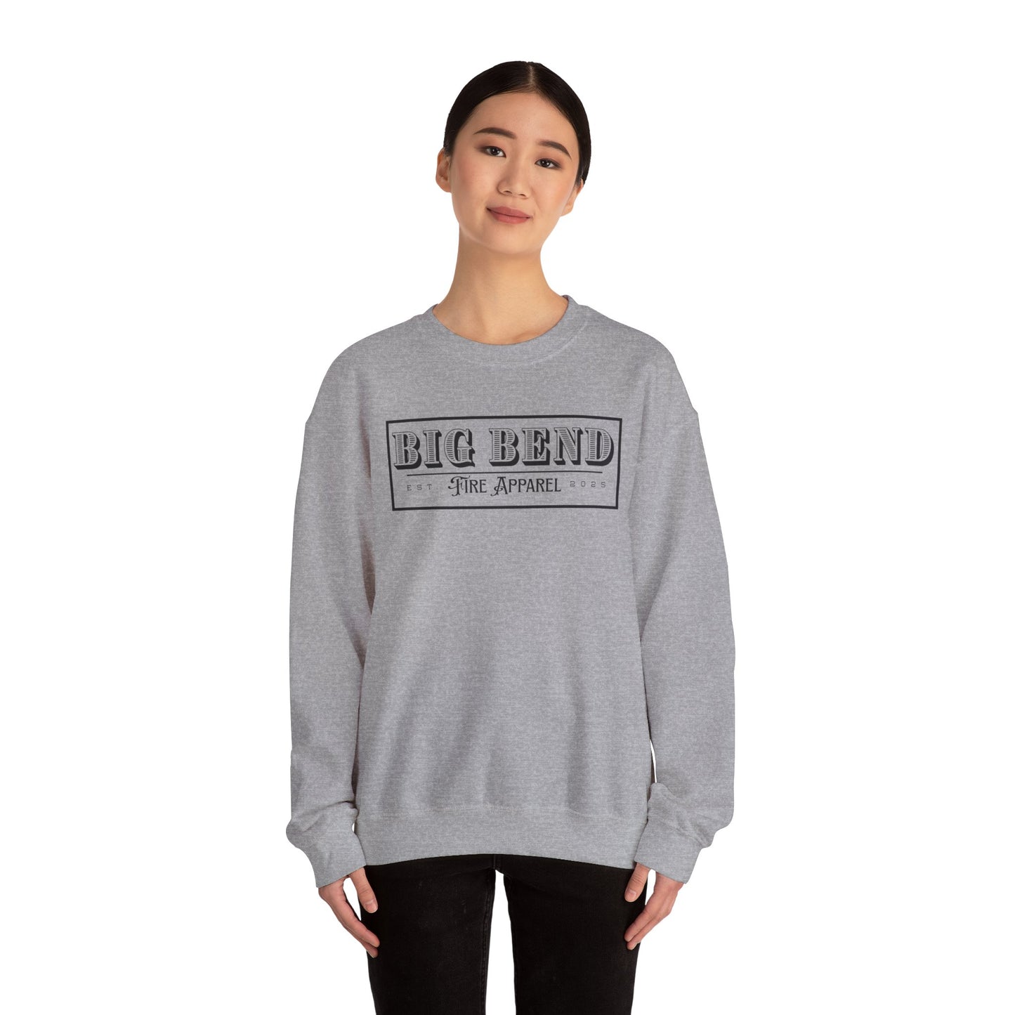 From Far West Texas Crewneck Sweatshirt | Cozy Gift for Wildfire Enthusiasts, Perfect for Fall, Texas Pride, and Casual Outings