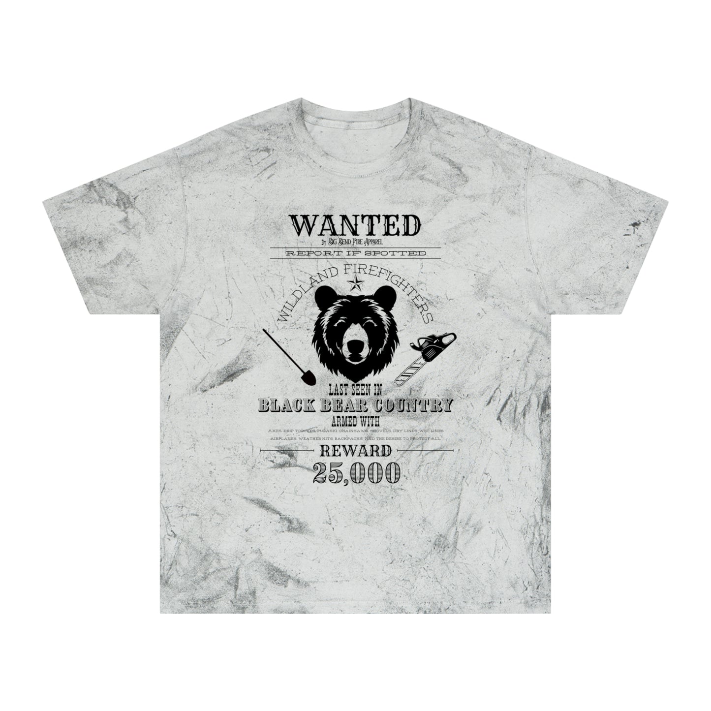 Wanted Bear Color Blast T-Shirt