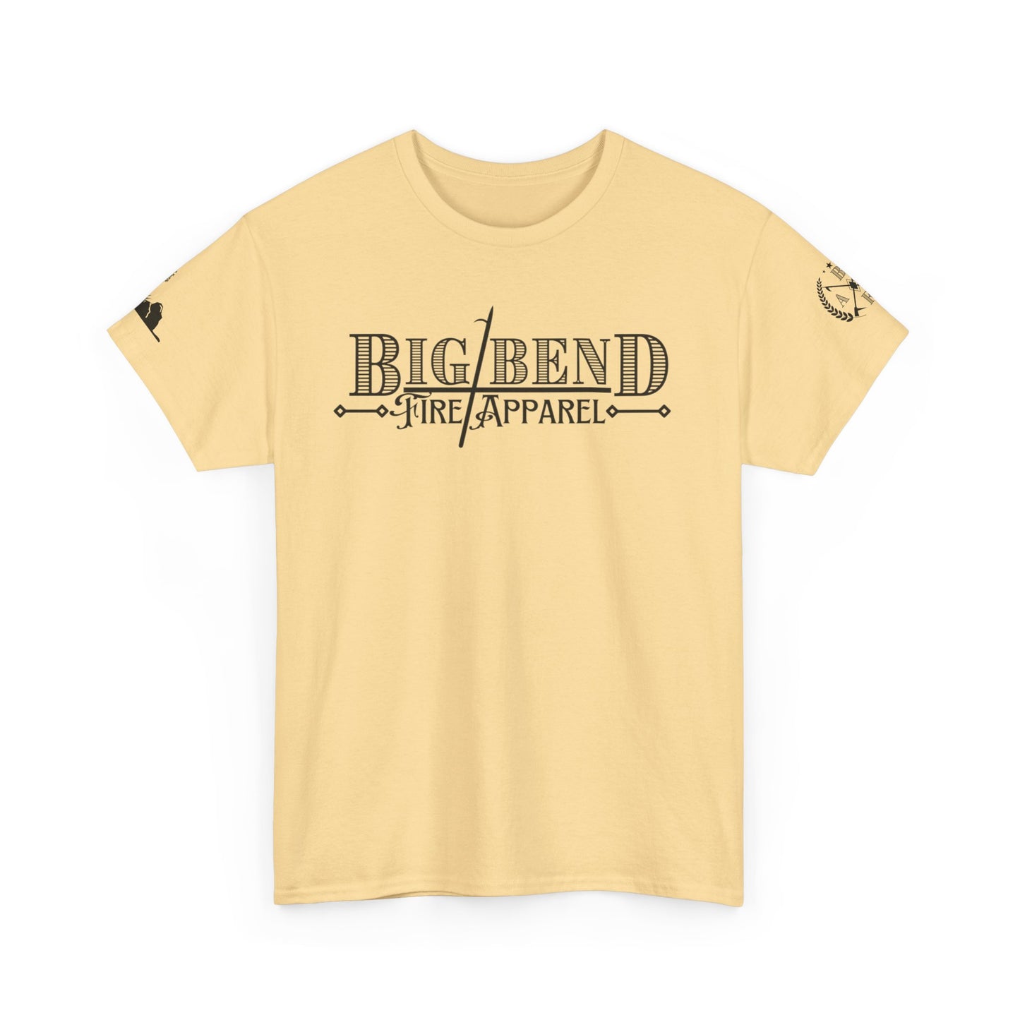 Big Bend Fire Apparel Unisex Heavy Cotton Tee - Comfortable Casual Wear