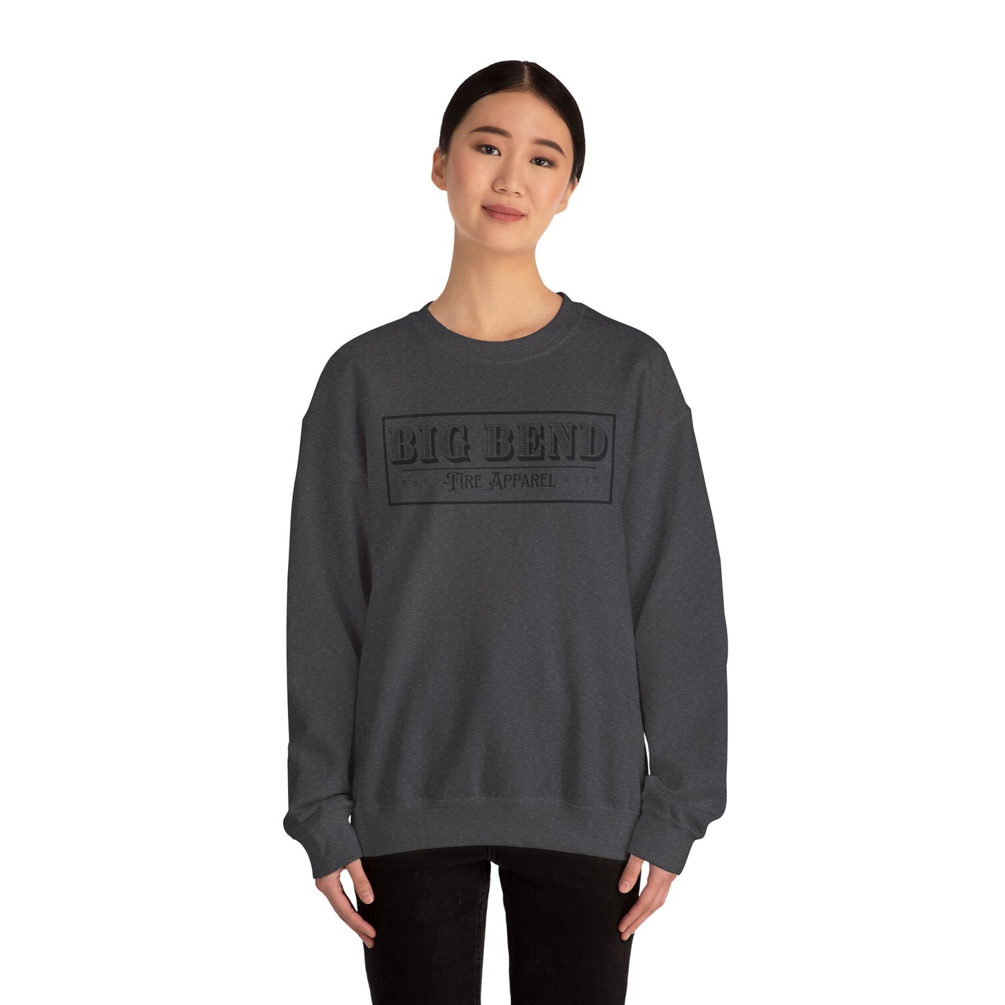 From Far West Texas Crewneck Sweatshirt | Cozy Gift for Wildfire Enthusiasts, Perfect for Fall, Texas Pride, and Casual Outings