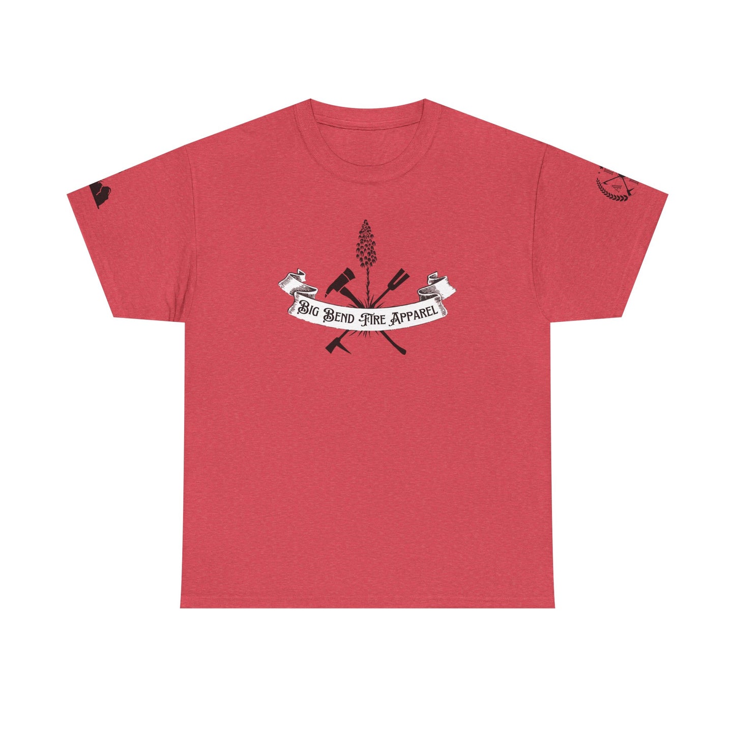 Big Bend Fire Apparel Desert Cotton Tee - Casual Graphic Tee